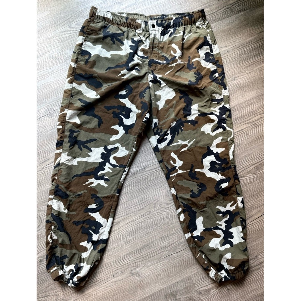 Jordan Camo Joggers Men XXL Multicolor Excellent Nylon Streetwear Pants